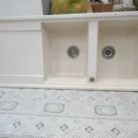 سینک سرامیکی ساخت ترکیه اصل|آبچکان و نظمدهنده ظروف|بندر انزلی, معلم|دیوار