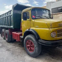 بنز ۱۰ چرخ کمپرسی زیر مان