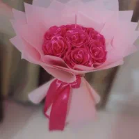 رز ربانی|گل مصنوعی|رباط‌کریم, نصیرشهر|دیوار