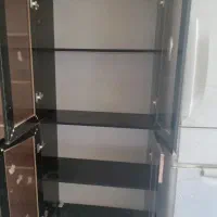 کتابخونه،بوفه،مانیتور و چادر باربند آریسان|بوفه، ویترین، کنسول|دوگنبدان, |دیوار