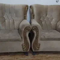 مبلها باعسلی فروشی دو دست  بوفه نووجنس خوب