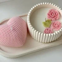 ورکشاب سنگ مصنوعی و شمع در یک جلسه