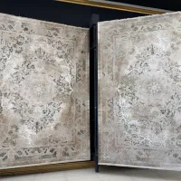 فرش اقتدار ۱۵۰۰شانه طرح پارمیدا ۱۲متری