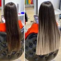 اکستنشن لیزری فقط با ۲۰۰ موهاتو خوشگل کن|خدمات آرایشگری و زیبایی|اردکان, |دیوار