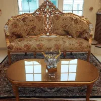 مبل ۹ نفره کم کار و تمیز /فروش فوری