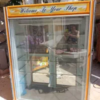 یخچال فروشگاهی دو طرف نما