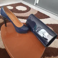 ست کیف و کفش تمام ورنی