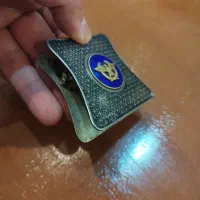 گیره پول نقره مینا آنتیک اسپانیا|جواهرات|تهران, قیطریه|دیوار