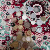 مقداری سکه های قدیمی