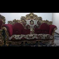 مبل هفت نفره با میز و عسلی