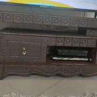 میز تلویزیون چوبی