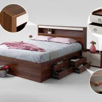 فیدارچوب تخت تختخواب دونفره/سرویس خواب کد 1216|تخت و سرویس خواب|مشهد, آزادشهر|دیوار