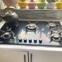 کابینت .گاز رو میزی 5 شعله .هود زیبا‌ .سینک دولگنه|جاکفشی، کمد، دراور|بندر انزلی, سامانسر|دیوار