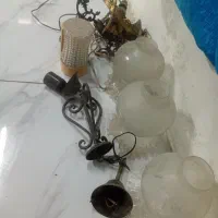 جباب لوستر و آویز ق یمی لامپ|لوستر و چراغ آویز|رشت, استادسرا|دیوار