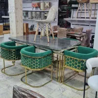 میزوصندلی ناهارخوری نهارخوری فلزی زنبوری W33