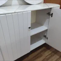 آینه و کنسول پایه استیل|بوفه، ویترین، کنسول|بهبهان, |دیوار