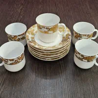 قهوه خوری / چای خوری طلایی|ظروف سرو و پذیرایی|اصفهان, باغ دریاچه|دیوار