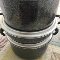 قابلمه و ماهیتابه عروس 8 پارچه سایز بزرگ