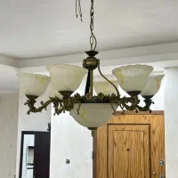 لوستر ۶ شاخه|لوستر و چراغ آویز|اهواز, کوروش|دیوار