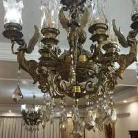 لوستر برنج|لوستر و چراغ آویز|قرچک, شهرک گلها|دیوار