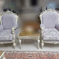 مبلمان استیل ۹ نفره و میز ناهارخوری ۱۰ نفره|مبلمان خانگی و میز عسلی|تهران, مهران|دیوار