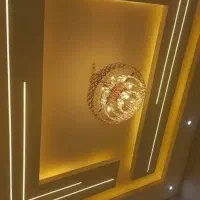 اجرای کناف ونصب دکور تلویزیون وماربل شیت لاین نوری|خدمات پیشه و مهارت|تهران, بلورسازی|دیوار