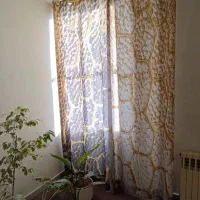 سه عدد پرده پانچی آماده همراه چوب پرده|پرده، رانر، رومیزی|کرج, گلشهر|دیوار