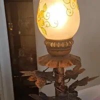 چراغ  لاله قدیمی عتیقه