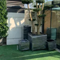 فلاور باکس و گلدان فلزی