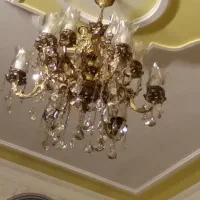 لوستر برنج ۱۲ شعله