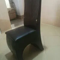 تعویض صندلی چوبی با صندلی فلزی|میز و صندلی غذاخوری|فسا, |دیوار