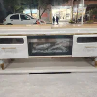 میزتلویزیون شومینه