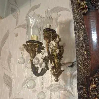 دو عدد لوستر مدل دو شعله بزرگ|لوستر و چراغ آویز|ری, شهرری|دیوار