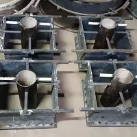 قالب لوله کول رایزر بیضی درب چاه پایه فنس|مصالح و تجهیزات ساختمان|رزن, |دیوار