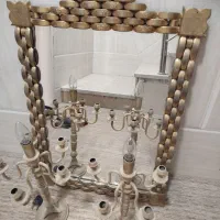 اینه و شمعدان برنجی رولکس