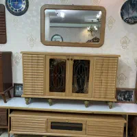 مجموعه مبلمان پارسا* کنسول و میز تلویزیون اقساطی|بوفه، ویترین، کنسول|بندر دیر, |دیوار