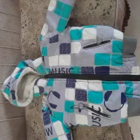 کاپشن داخل خز دار وگرم مناسب برای دختر و پسر
