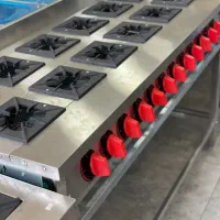 اجاق گاز صنعتی رستورانی  اجاق کته پز کباب پز صنعتی