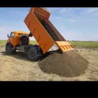 حمل ونقل آجر شن شسته ماسه ملاتی بادامی سنگ پی