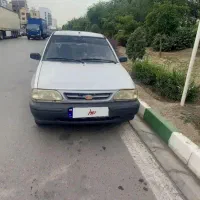 پراید نقره ای مدل ۸۹ تک