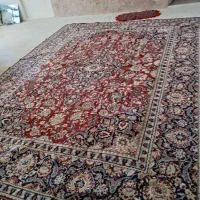 فرش ماشینی ۱۲ متری قدیمی بسیار تمیز|فرش|خوی, |دیوار