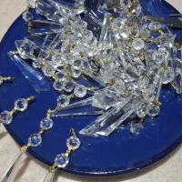 کریستالهای آویز خارجی|لوستر و چراغ آویز|همدان, |دیوار