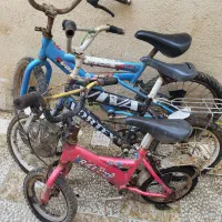 سه عدد دوچرخه کودک