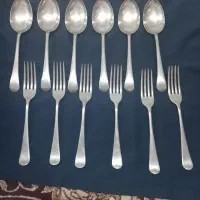قاشق وچنگال NICKEL SILVER
