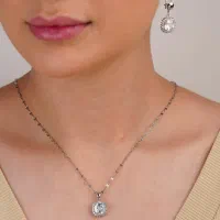 نیم ست جواهری خاص و شیک به کیفیت طلا