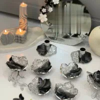 هفت سین رزینی همراه آینه