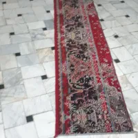 دو عدد فرش کناره در حد نو|فرش|قزوین, |دیوار