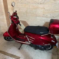 موتور همتاز Rs150 قرمز مدل ۱۴۰۲ کم کارکرد|موتورسیکلت|تهران, بنیهاشم|دیوار