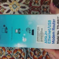 مودم TP LINK   TD-8817هم شبکه وهم یو اس بی