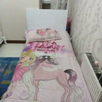 تخت یکنفره با تشک